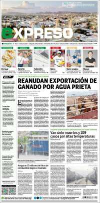 Portada de Expreso (Mexico)