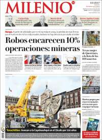 Portada de Milenio (Mexique)