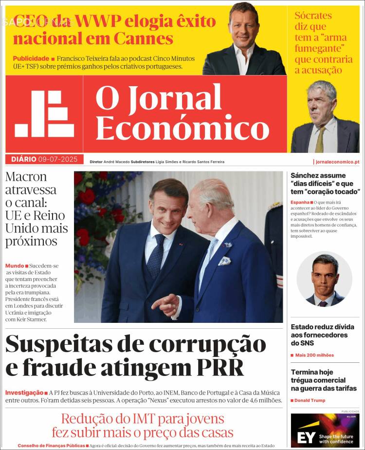 Portada de Oje (Portugal)