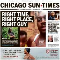 Portada de Chicago Sun-Times (États-Unis)