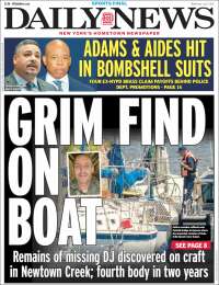 Portada de Daily News - New York (États-Unis)