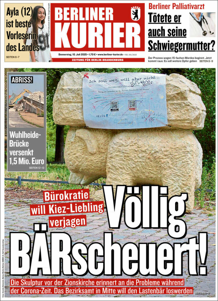 Portada de Berliner Kurier - Startseite BK (Germany)