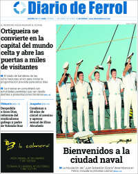 Portada de Diario de Ferrol (Espagne)
