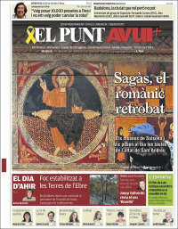 Portada de El Punt Avui (Espagne)