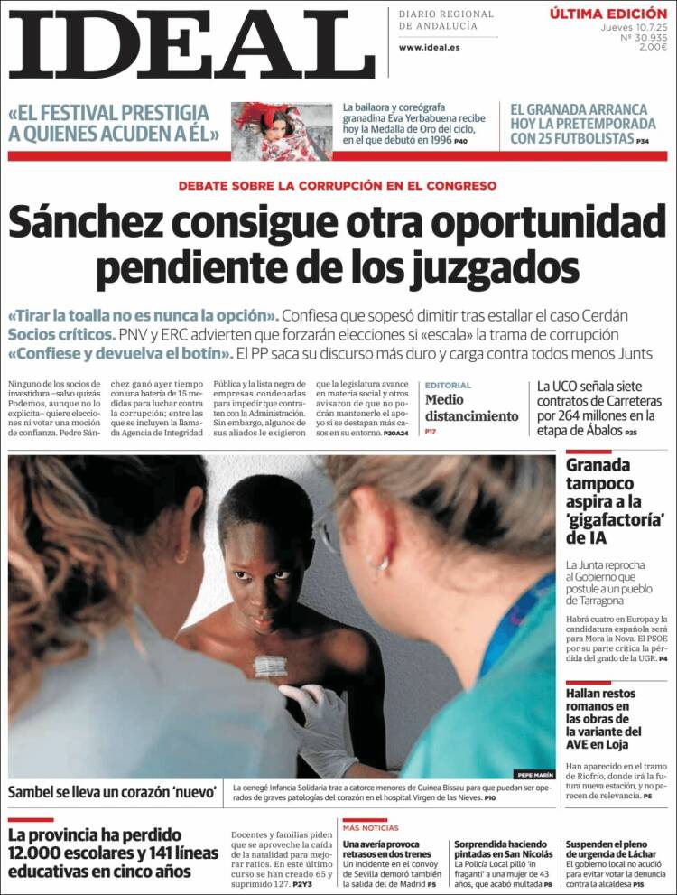 Portada de Ideal (España)