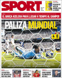 Portada de Sport (Espagne)