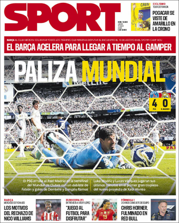 Portada de Sport (España)