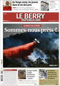 Portada de Berry Republicain (Francia)