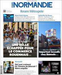 Portada de Paris Normandie (Francia)