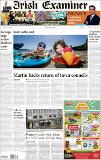 Portada de Irish Examiner (Ireland)