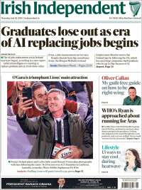 Portada de Irish Independent (Ireland)