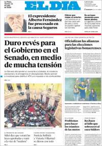 Portada de El Día de la Plata (Argentina)