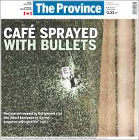 Portada de The Province (Canadá)