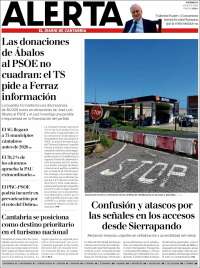 Portada de Alerta - El Diario de Cantabria (Spain)
