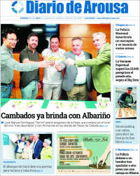 Portada de Diario de Arousa (España)