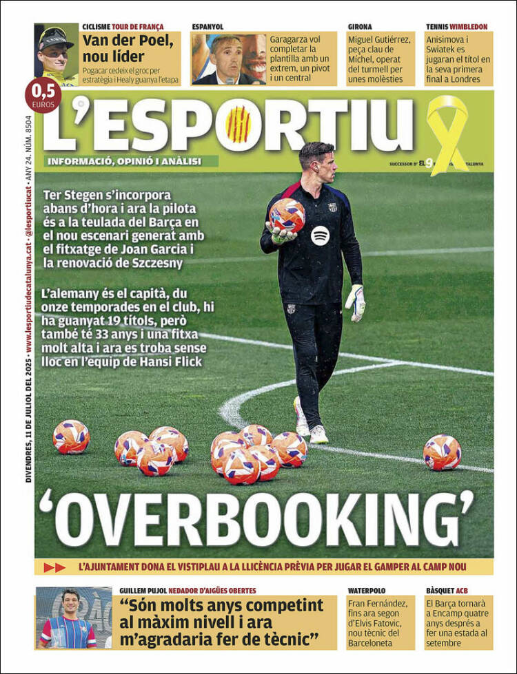 Portada de L'Esportiu (España)