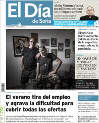 Portada de El Día de Soria (Spain)