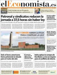 Portada de El Economista (Spain)