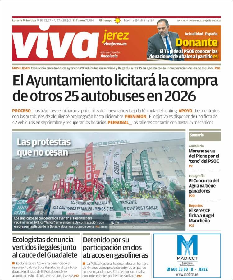 Portada de Información - Jerez (España)