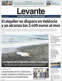 Portada de Levante (España)