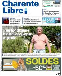Portada de Charente Libre (France)