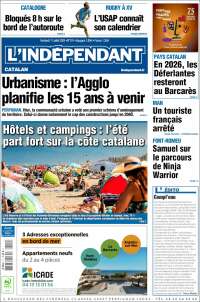 Portada de Le Indépendant (France)