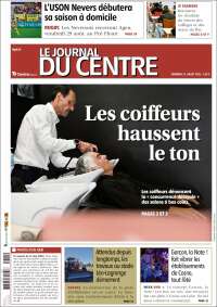 Portada de Le Journal du Centre (France)