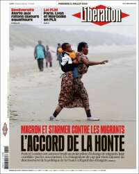 Portada de Libération (France)