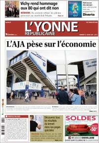 Portada de L'Yonne-Républicaine (France)
