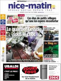Portada de Nice-Matin (France)