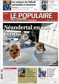 Portada de Le Populaire du Centre (France)