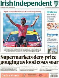 Portada de Irish Independent (Ireland)