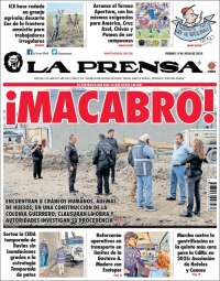Portada de La Prensa (México)