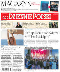 Portada de Dziennik (Polonia)