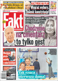 Portada de Fakt (Polonia)