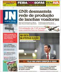 Portada de Jornal de Notícias (Portugal)