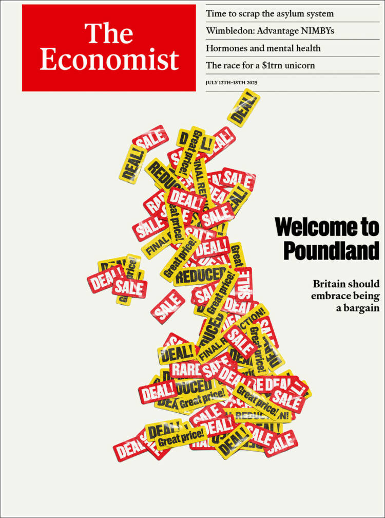 Portada de The Economist (Reino Unido)