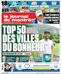 Portada de Le Journal de Montréal (Canada)