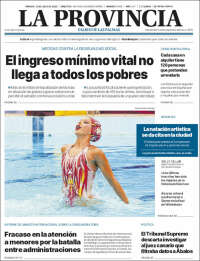 Portada de La Provincia (Spain)