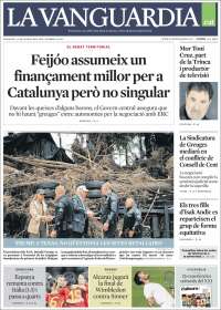 Portada de La Vanguardia (Spain)