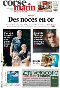 Portada de Corse-Matin (France)