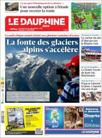 Portada de Le Dauphiné Libéré (France)