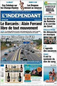 Portada de Le Indépendant (France)