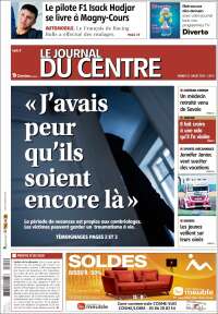 Portada de Le Journal du Centre (France)