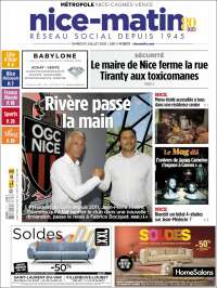 Portada de Nice-Matin (France)