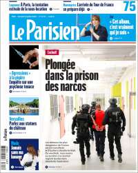 Portada de Le Parisien (France)
