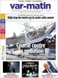 Portada de Var-Matin (France)