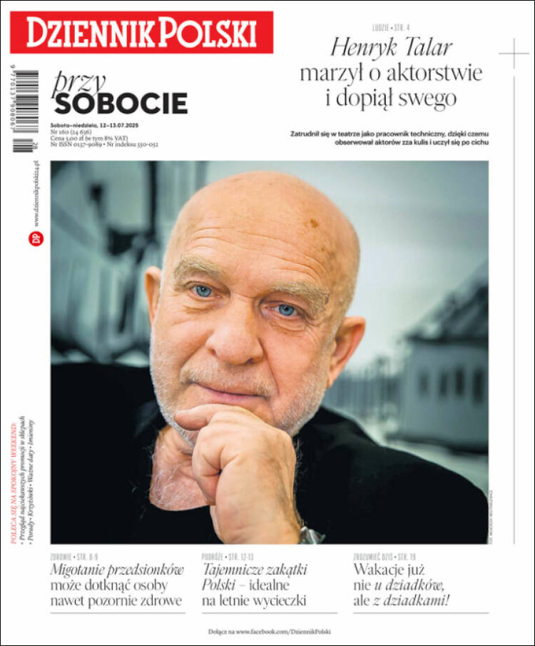 Portada de Dziennik (Polonia)