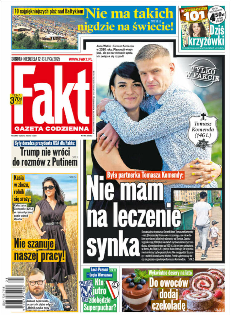 Portada de Fakt (Polonia)