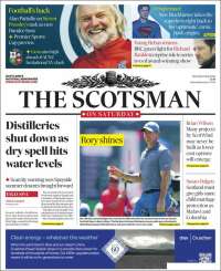 Portada de The Scotsman (Royaume-Uni)